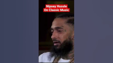 Nipsey Hussle on classic music #shorts #nipseyhussle #tupac #makaveli #hiphop