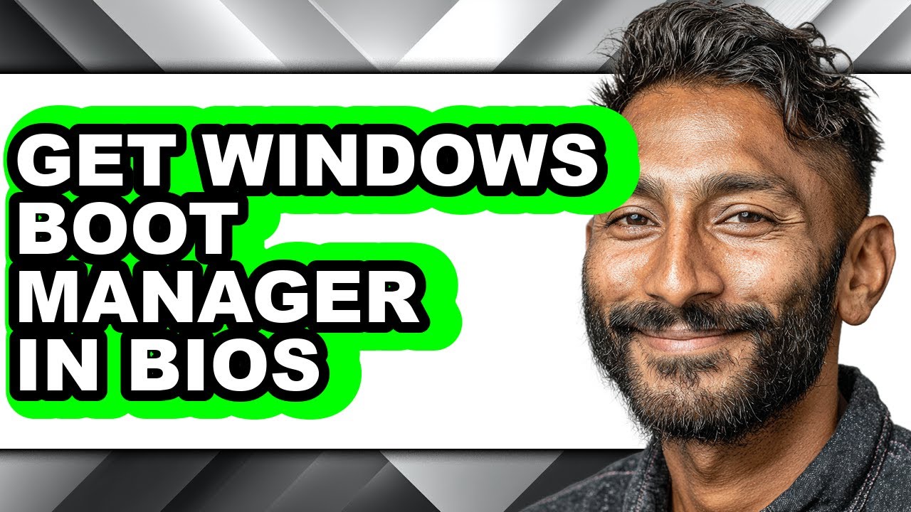 How to Get Windows Boot Manager in Bios (only Way) - YouTube