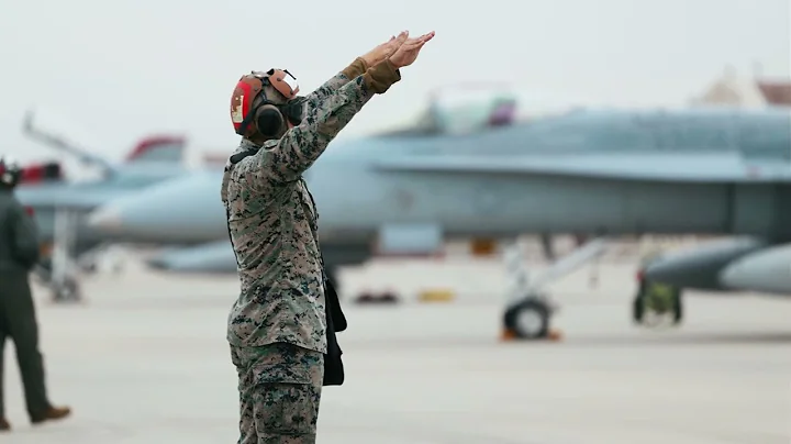 VMFA-232 conducts flight operations at Kunsan Air Base