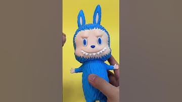 Limited drop? I 3D dropped it myself 💙🎯 #Labubu #PopMart #3DPrinting