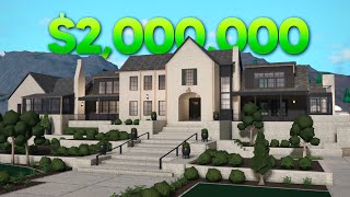 I Built A $2,000,000 Mansion With NEW HOLLOW ROOFS!