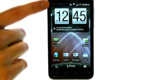 How Do I Use The Notification Panel On The HTC Thunderbolt?