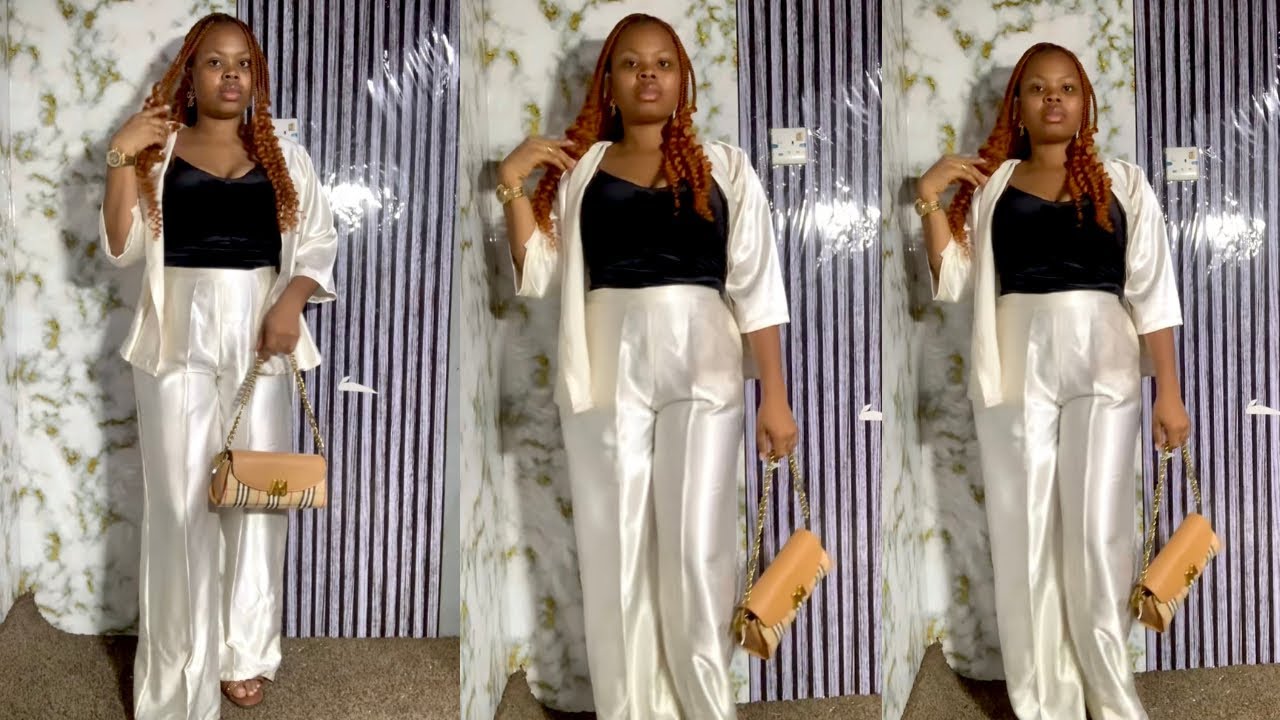 HOW TO MAKE A PANT/TROUSER WITH AN ELASTIC WAIST BAND AND A ZIPPER 