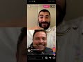 Ronaldo (R9) en appelle avec karim benzema sur insta