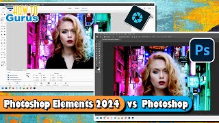 Photoshop ELEMENTS 2024 VS Adobe PHOTOSHOP 2024  Which One is Better for You?