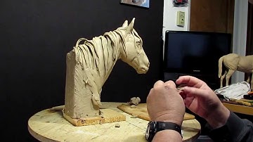 Instructional DVD Being Offered on How To Create A Horses Head in Clay by David Lemon