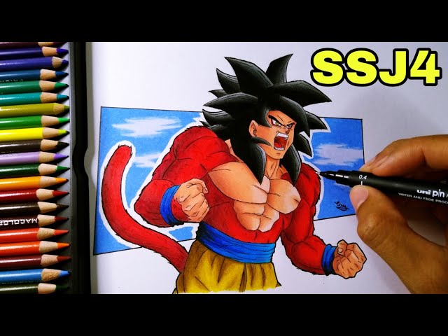 Goku Super Saiyajin - Desenho de _gabivegeta_ - Gartic