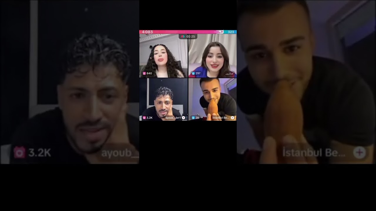 لايف سلمى تتكلم التركية بطلاقة مع تركي و غيرة ايوب