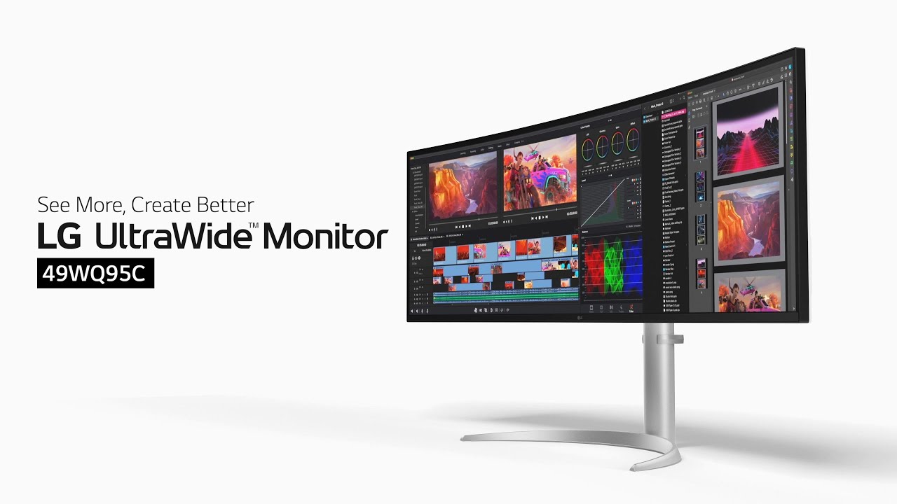 LG UltraWide Monitor : 49WQ95C – The 32:9 Dual QHD (5120x1440