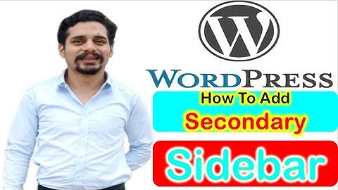 How to add & create Custom Sidebar in WordPress Website,Blog,E Commerce | in URDU Online Lecture 16