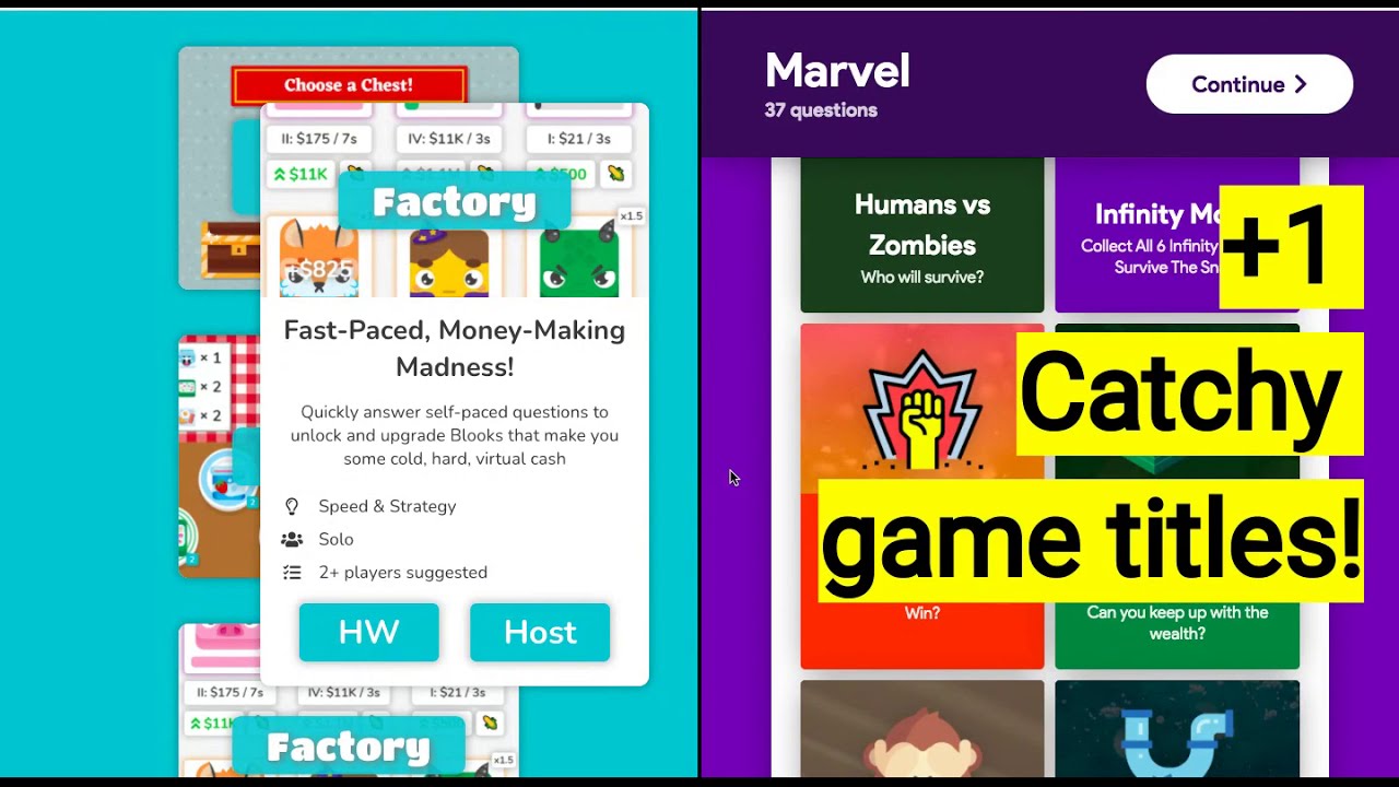 Learning Games: Blooket vs Kahoot vs Gimkit vs Quizizz