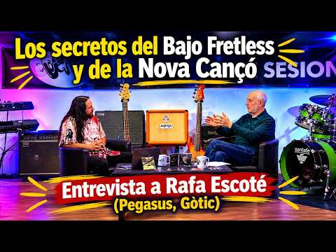 #1 - Rafa Escoté: 50 años de Bajo, Fretless y tecnología musical