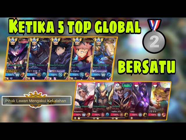 MUSUH AUTO SUREN KETEMU 5 TOP GLOBAL‼️ class=