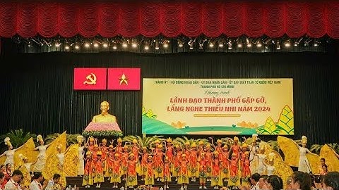 HỢP XƯỚNG LỜI RU ÂU LẠC | ĐỘI NGHỆ THUẬT NHÀ THIẾU NHI TPHCM