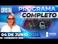 Noticias con Crystal Mendivil | Programa completo 04 de junio de 2024