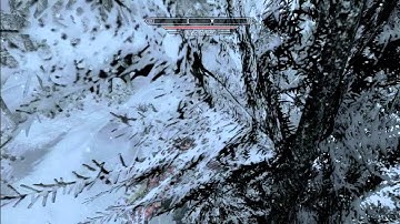 Skyrim Dragonborn "Bend Will" Dragon Riding gameplay