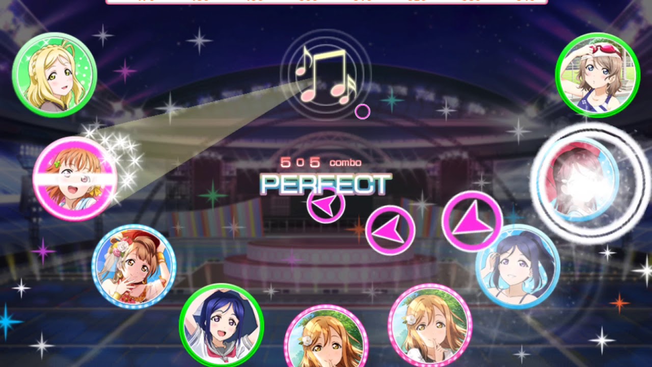 ラブライブ スクフェス Wao Wao Powerful Day Master Full Combo 特技なし No Skills Youtube