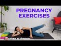 Pregnancy Exercises First Trimester (safe for all trimesters)