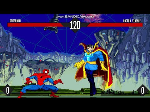 Spiderman vs Docter strange_like (spiderman no way home) fight...marvel  mugen,,, - YouTube