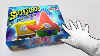 Unboxing SPONGEBOB SQUAREPANTS &amp; TOM &amp; JERRY Night in Box Sponge on the Run