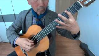 누군가 널 위하여 기도하네 - Classical Guitar - Played,Arr.-DONGHWAN_ NOH chords