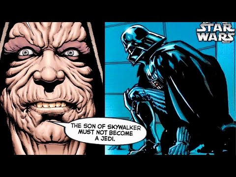 How Palpatine Discovered Luke was a “Skywalker” and Darth Vader’s Son! (Legends)