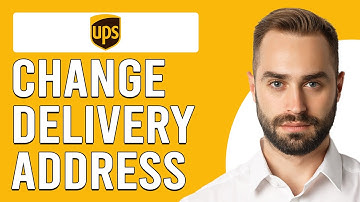How To Change A Delivery Address For UPS (How To Reroute UPS Delivery Address)