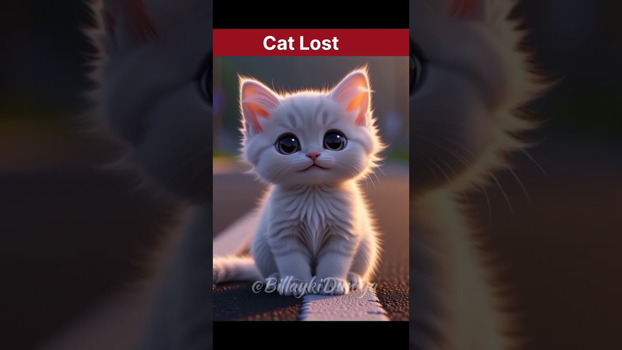 “Cat Lost… Found Love ❤️” 