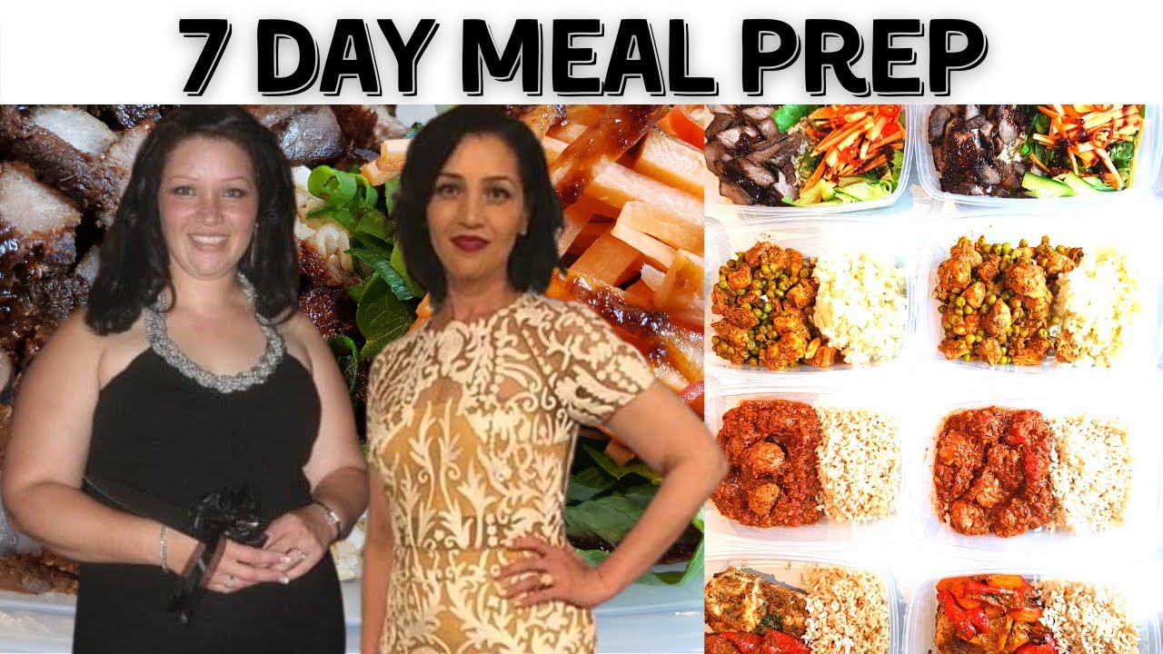 How to Prepare for Weight Loss | 7 Day Meal Prep - YouTube