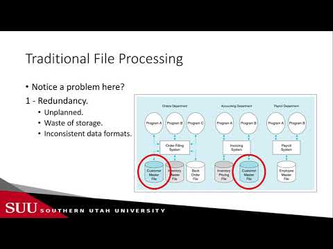 Video: Varför föredrar du databasmetoden framför traditionella filbehandlingssystem?