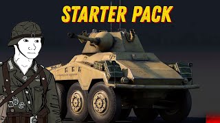 Sd.kfz 234/2 puma and PZ III | Starter pack | War Thunder