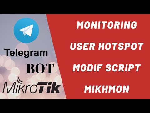 Monitoring Hotspot Mikrotik dengan Bot Telegram, Modif Script Mikhmon [PART2]