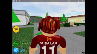 المقطع الاول لبسنا لبس محمد صلاح في ماب (pizza factory tycoon) في لعبة roblox screenshot 5