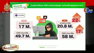 Whoscall เผยรายงานปี 2566 'คนไทย' เป็นเหยื่อ SMS หลอกลวง มากที่สุดในเอเชีย