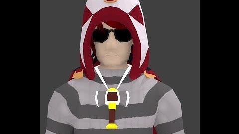 3D Modeling my Runescape character (125x Speed)
