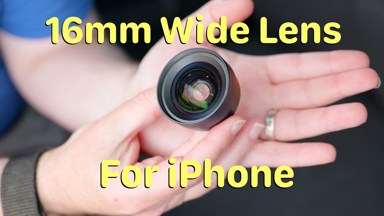 16mm Wide Lens for iPhone from Sanrmarc Review