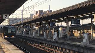 321系(D36編成)H普通松井山手行き 明石駅発車