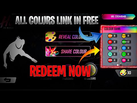 All Colours Code Link Is Here ||How To Complete Restore The Colour Event||- In 5Mins Only 100%Trick.