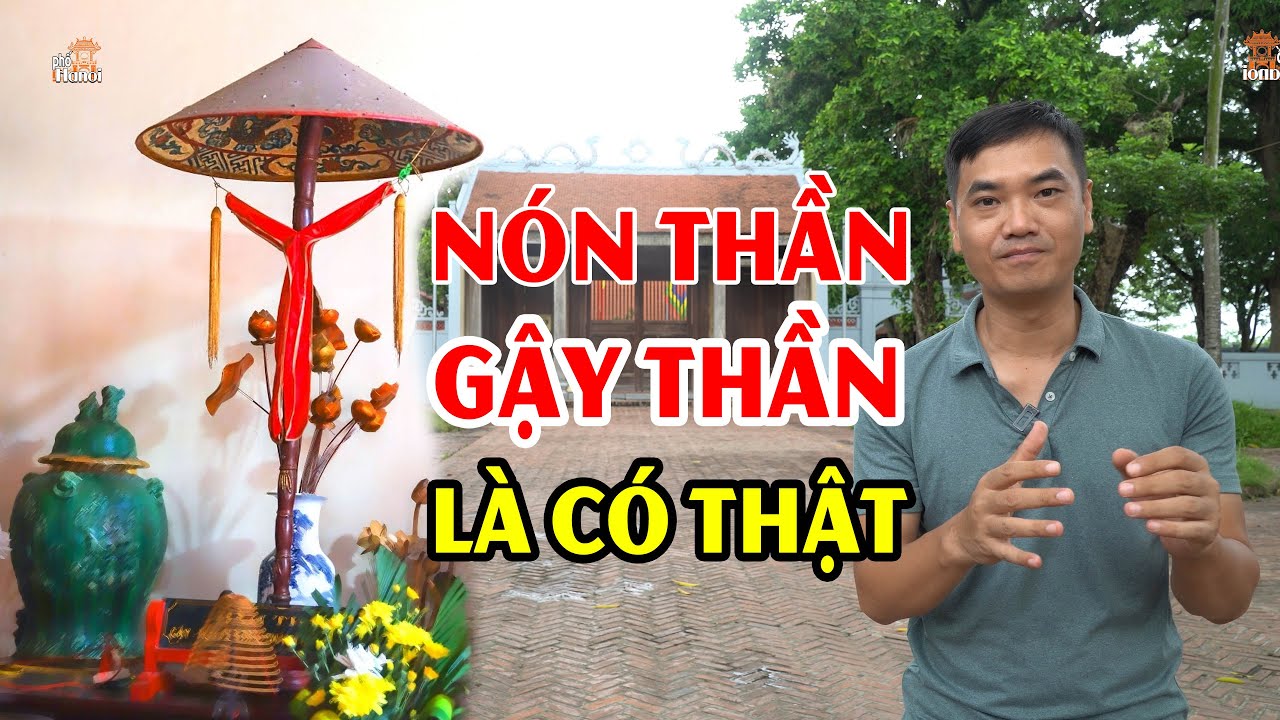 Tận mặt chiêm ngưỡng Nón Thần - Gậy Thần của Chử Đồng Tử và Tiên Dung ở trần gian #hnp