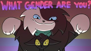 what gender are you || Warrior cats Ravenpaw and Barley meme