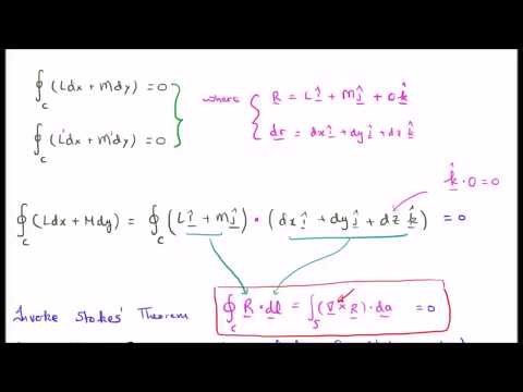 Green's Theorem Derivation