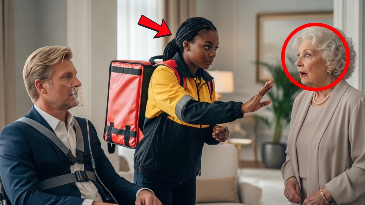 Personne n’osait affronter la mère du milliardaire paralysé — jusqu’à une simple livreuse