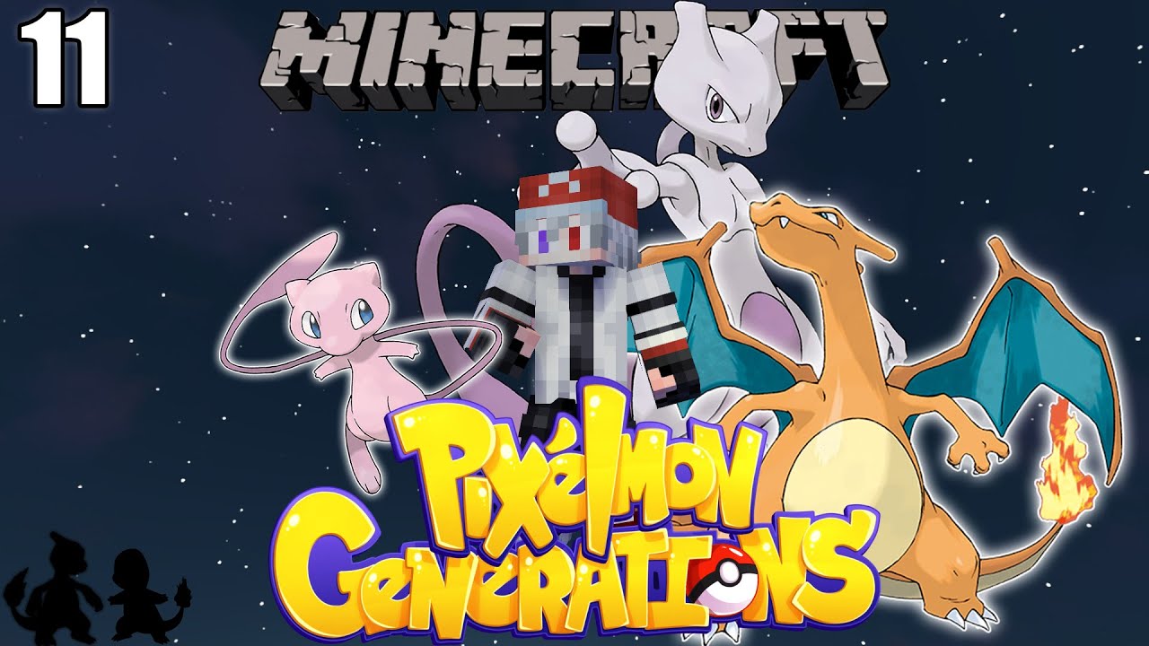 Minecraft: Pixelmon Generations #11 วิวัฒนาการร่างเมก้า - YouTube