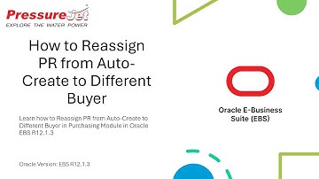 How to Reassign PR from Auto Create to Different Buyer | Oracle EBS R12