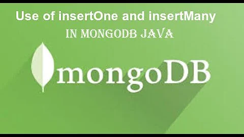 How to insert documents in mongodb java | MongoDB | Java |  Part -1