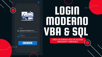 LOGIN en EXCEL VBA con CONEXION a SQL | PARTE 2/2