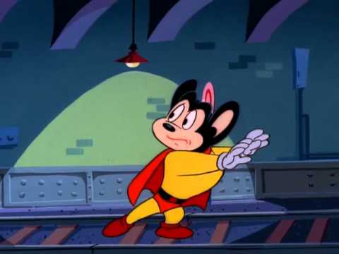 Mighty Mouse Episode Catastrophe Cat - Scrappy's Field Day