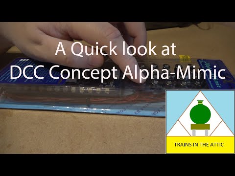 A Quick look at DCC Concept Alpha Mimic