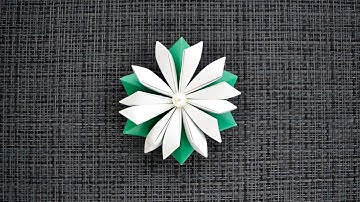 Beautiful Paper FLOWER Origami | Tutorial DIY by ColorMania