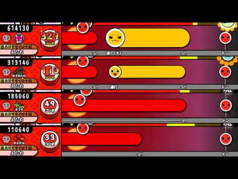 太鼓の達人 グリーンver バイオレンストリガー【全難易度同時再生】